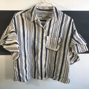 A New Day cropped blouse